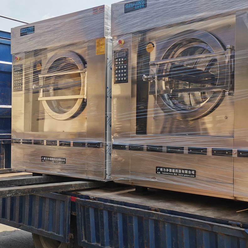 
		客戶(hù)采購(gòu)的2臺(tái)100公斤洗衣機(jī)裝車(chē)發(fā)貨
		(圖3)