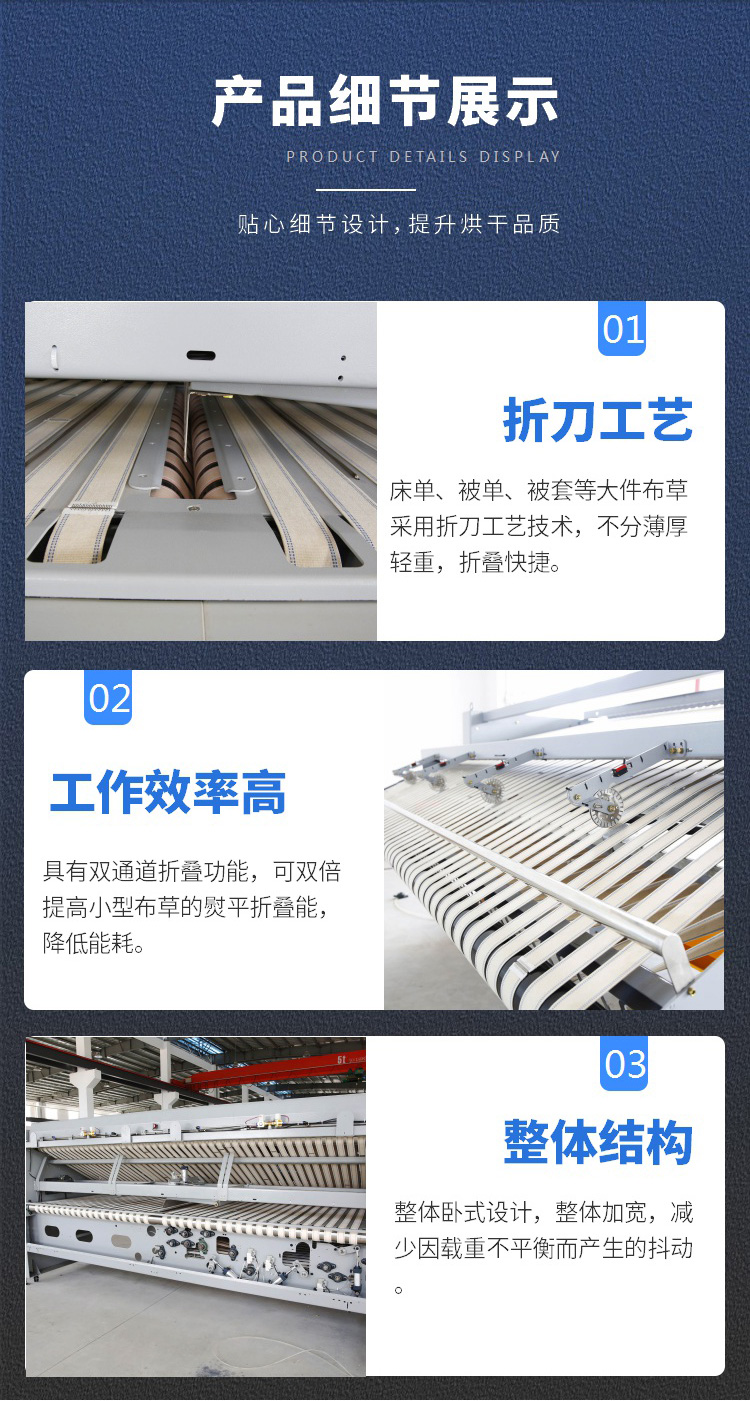 
		酒店洗衣房用床單折疊機,被單布草折疊設備
		(圖3)