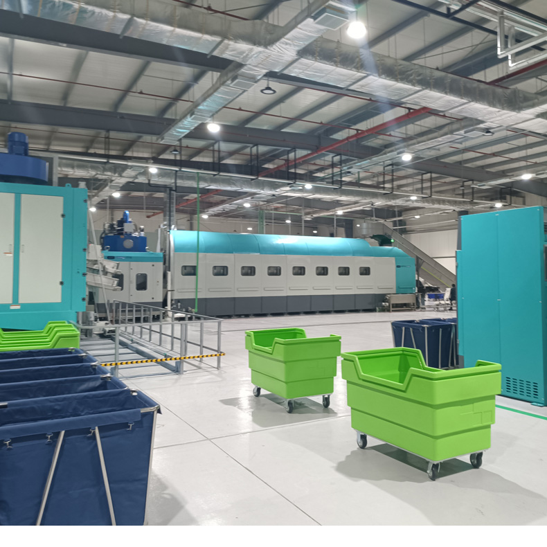 
		力凈智能10艙式酒店洗衣房隧道式洗衣機 大型醫(yī)療洗衣龍
		